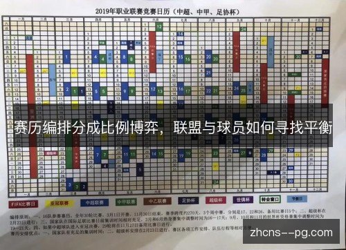 赛历编排分成比例博弈，联盟与球员如何寻找平衡